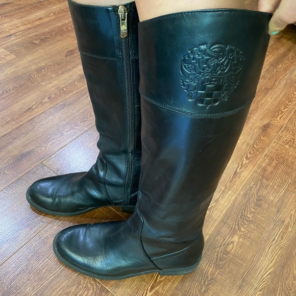 Vinca Camuto black riding boots - Picture 1 of 8